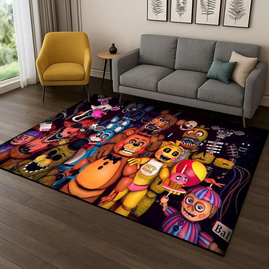 3D Game F-FNAF Freddy Cartoon Carpet Rug for Home Bedroom Living Room Sofa Doormat Decor,Kid Area Rug Play Non-slip Mat Gift 40x60cm
3D Game F-FNAF Freddy Cartoon Carpet Rug for Home Bedroom Living Room Sofa Doormat Decor,Kid Area Rug Play Non-slip Mat Gift 40x60cm
