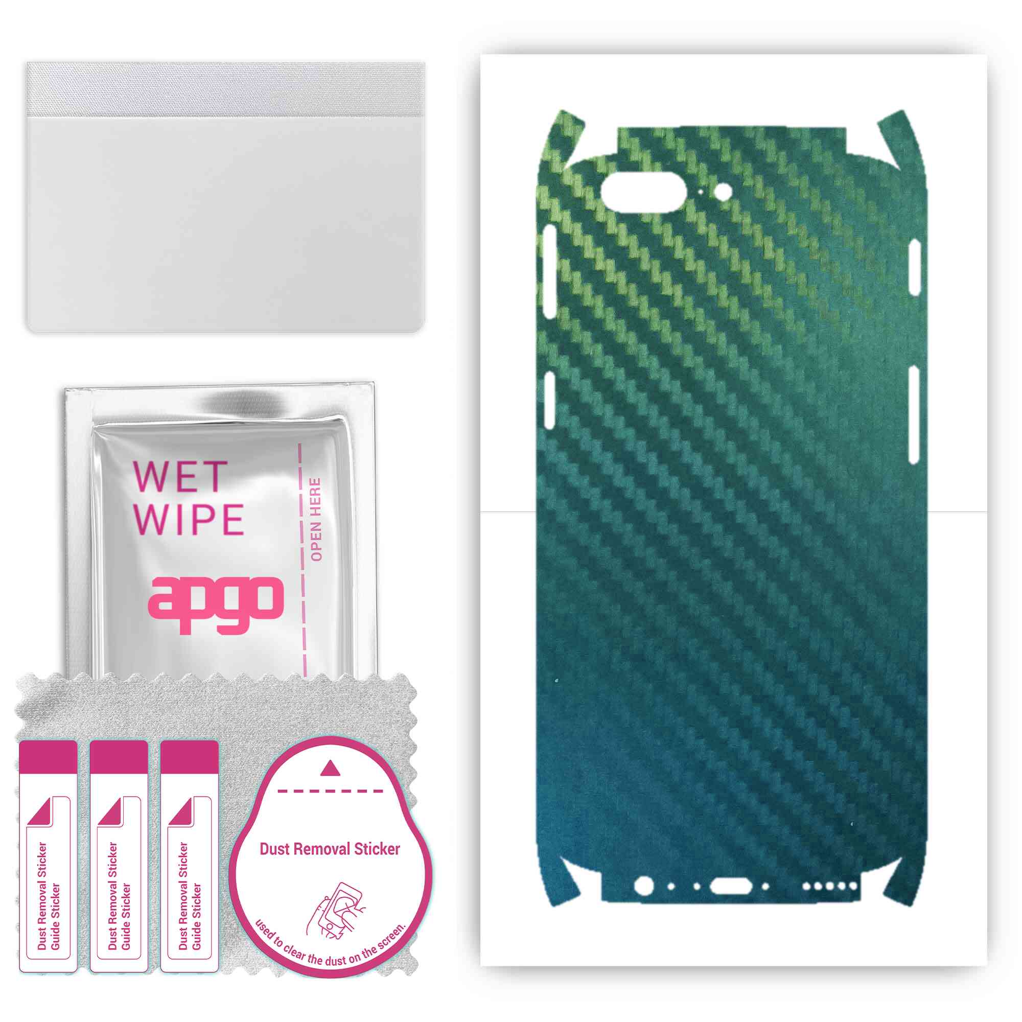 apgo Protective Skin Sticker for the back+sides compatible with OnePlus 5, Full Wrap Film, Foil, Vinyl - Pattern Carbon Chameleon CAKA1
apgo Protective Skin Sticker for the back+sides compatible with OnePlus 5, Full Wrap Film, Foil, Vinyl - Pattern Carbon Chameleon CAKA1