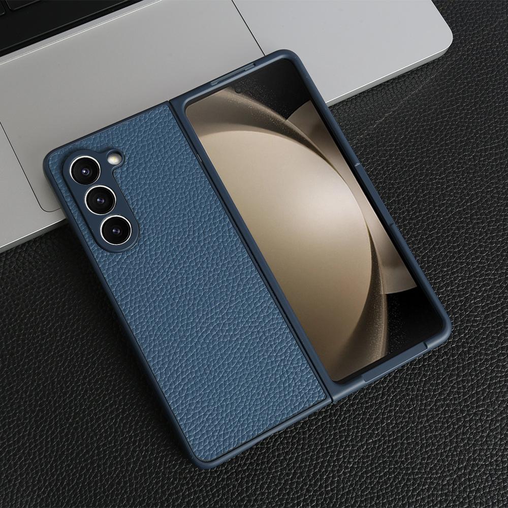 Premium Genuine Cowhide Leather Case for Samsung Galaxy Fold 5 Zfold 6 5 4 3 5G Luxury Business Style Mobile Phone Hard Cover ZFold6 темно-синього кольору
Premium Genuine Cowhide Leather Case for Samsung Galaxy Fold 5 Zfold 6 5 4 3 5G Luxury Business Style Mobile Phone Hard Cover ZFold6 темно-синього кольору