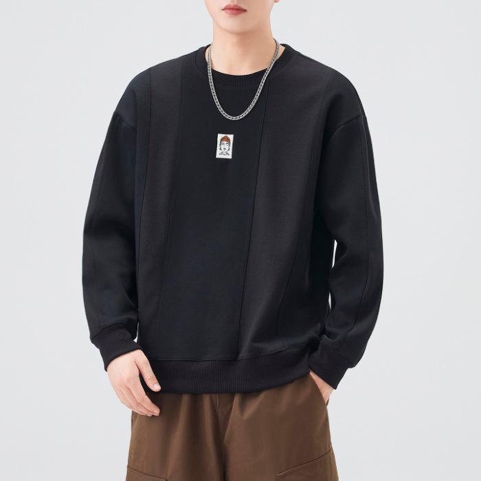 2025 Spring/Autumn Trendy Heavyweight Round Neck Hoodie for Men & Boys - Long Sleeve Pullover Sportswear M чорний
2025 Spring/Autumn Trendy Heavyweight Round Neck Hoodie for Men & Boys - Long Sleeve Pullover Sportswear M чорний