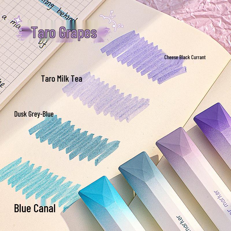 Eye-Protective Highlighters: Fluorescent Marker Pen for Student Planners and Journals Chisel Tip фиолетовый
Eye-Protective Highlighters: Fluorescent Marker Pen for Student Planners and Journals Chisel Tip фиолетовый
