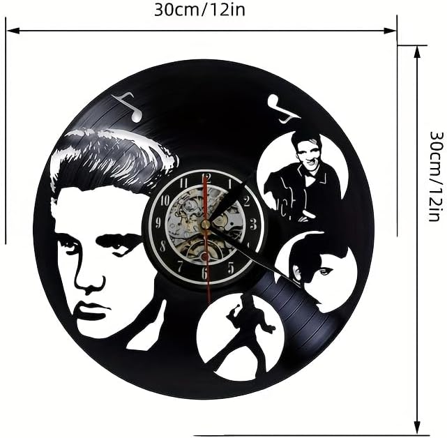 Music Singer Theme Design Vinyl Record Wall Clock Home Retro Decorative Art Singer Wall Watch Music Enthusiast Gift Clock
Music Singer Theme Design Vinyl Record Wall Clock Home Retro Decorative Art Singer Wall Watch Music Enthusiast Gift Clock