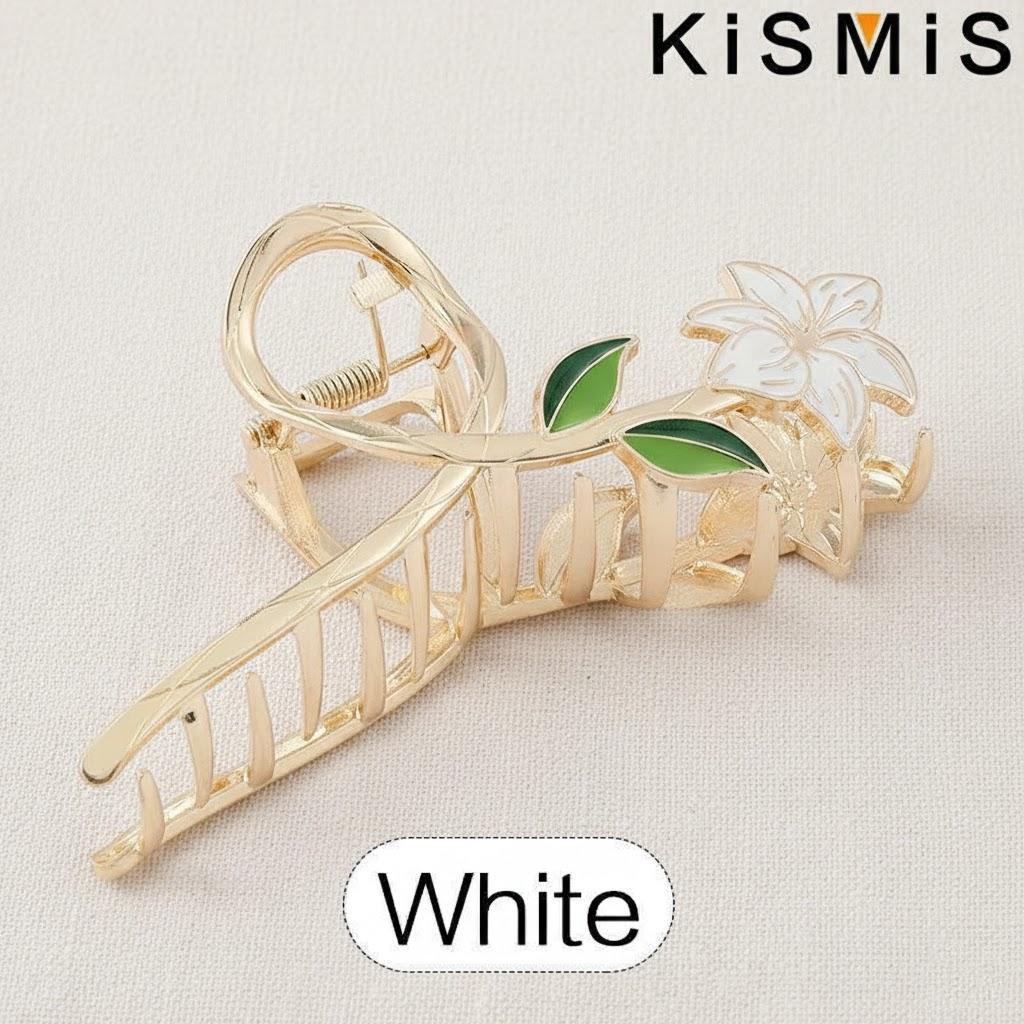 Large Metal Flower Hair Claw Clip Strong Hold Hair Clamp Women Girls Fashion Accessories Boho Style Barrette білий
Large Metal Flower Hair Claw Clip Strong Hold Hair Clamp Women Girls Fashion Accessories Boho Style Barrette білий