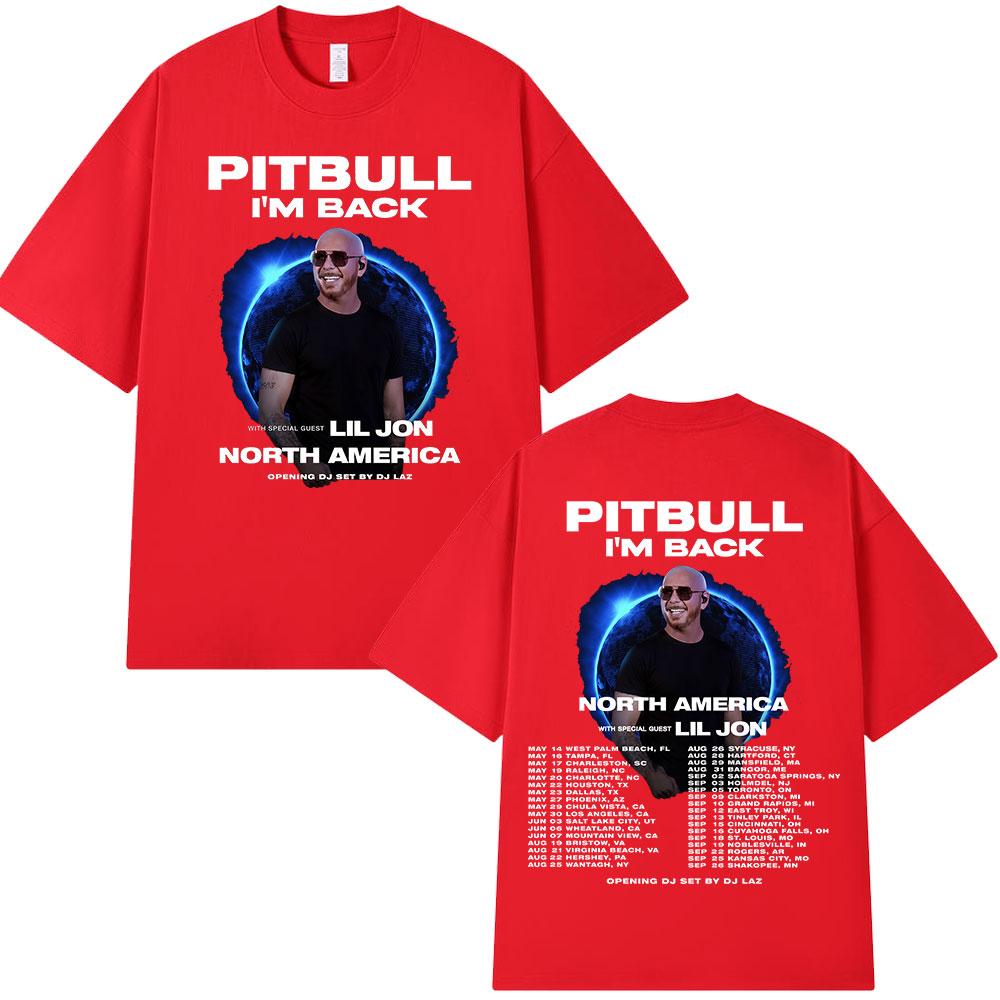 Rapper Pitbull Im Back Tour 2026 Merch T Shirts North America Concert TShirt Fan Gifts Unisex Women Fashion Vintage Tshirts Tops S
Rapper Pitbull Im Back Tour 2026 Merch T Shirts North America Concert TShirt Fan Gifts Unisex Women Fashion Vintage Tshirts Tops S