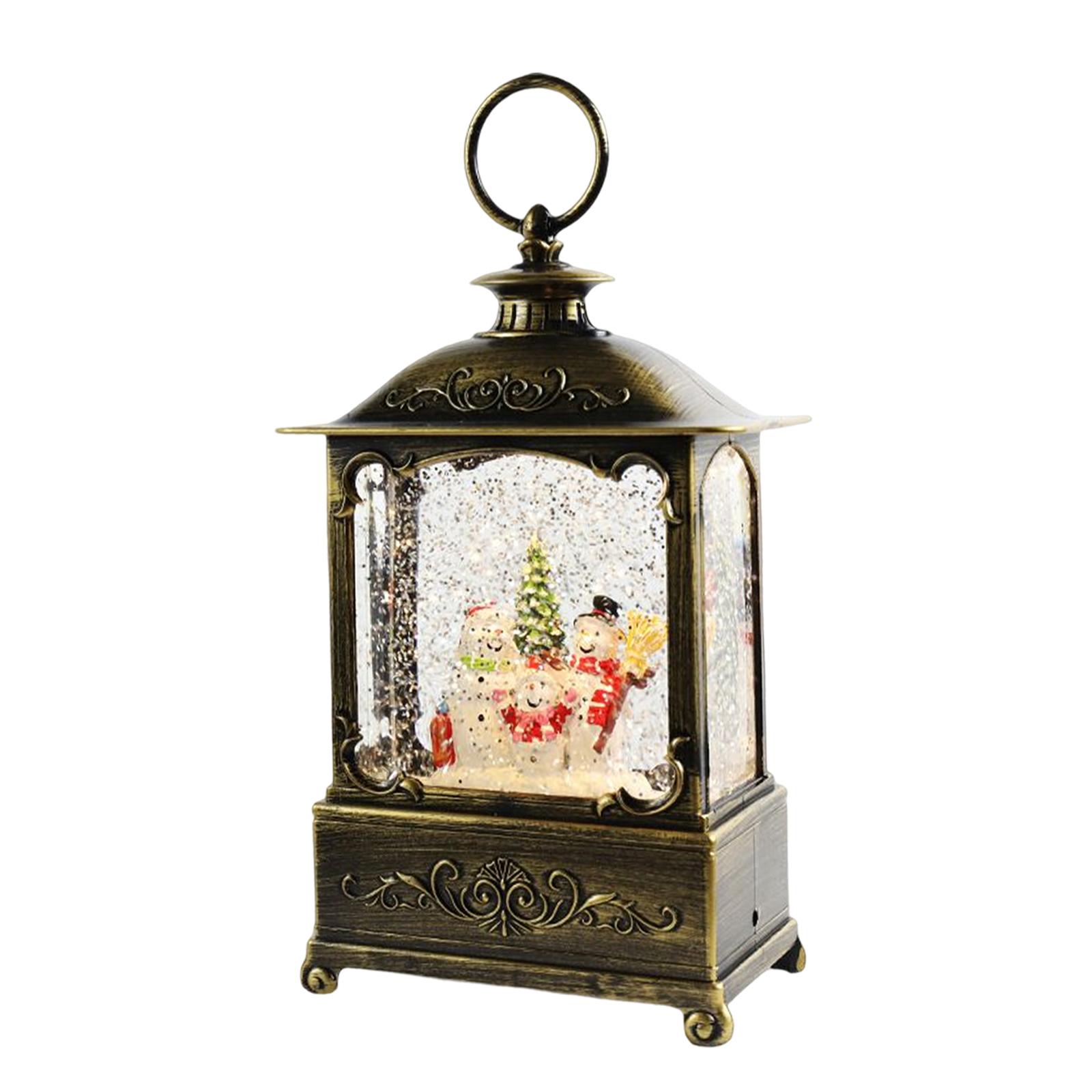 Glittering Christmas Music Box Lantern Rotating Light Music Box for Decor Kids
Glittering Christmas Music Box Lantern Rotating Light Music Box for Decor Kids