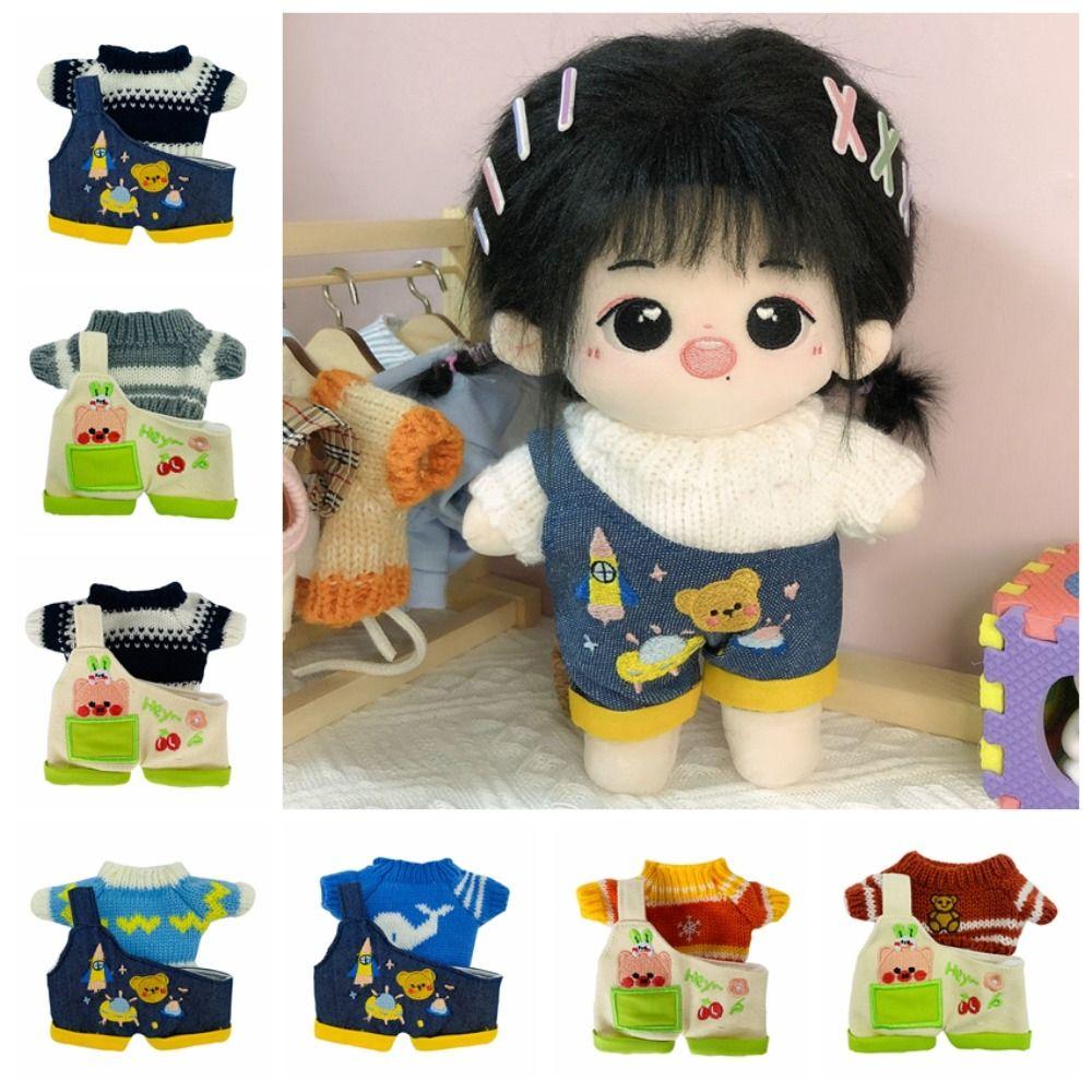 Rompers Stuffed Doll Clothes Suit Replacement Outfit Plush Toys Clothes 20cm Cotton Doll Style 4
Rompers Stuffed Doll Clothes Suit Replacement Outfit Plush Toys Clothes 20cm Cotton Doll Style 4