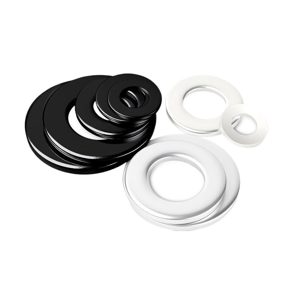 Carbon Steel Zinc-Plated Flat Washer Spacer M2 M2.5 M3 - Nickel & Black Iron Screw Washer. Priority delivery after collection
Carbon Steel Zinc-Plated Flat Washer Spacer M2 M2.5 M3 - Nickel & Black Iron Screw Washer. Priority delivery after collection