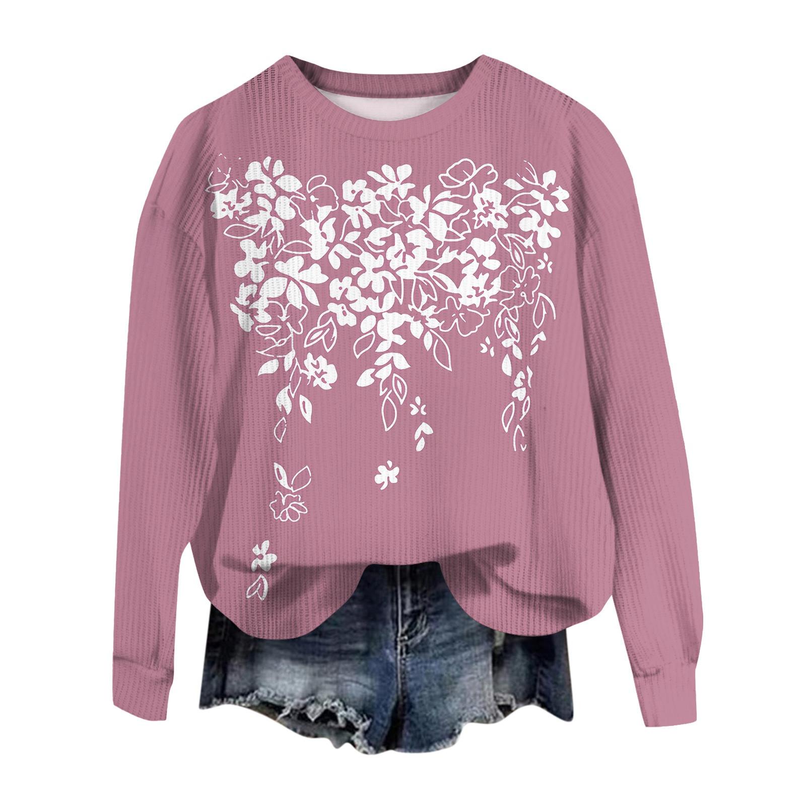 Жіночий модний вовняний в язаний пуловер з принтом і круглим вирізом з довгими рукавами S рожевий
Жіночий модний вовняний в язаний пуловер з принтом і круглим вирізом з довгими рукавами S рожевий