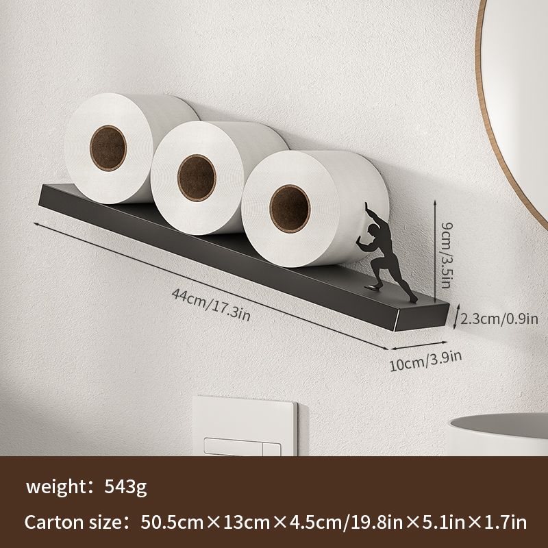 Wall Mounted Bathroom Toilet Paper Holder Creative Toilet Paper Roll Holder Stainless Steel Tissue Hanger Bathroom Accessories
Wall Mounted Bathroom Toilet Paper Holder Creative Toilet Paper Roll Holder Stainless Steel Tissue Hanger Bathroom Accessories