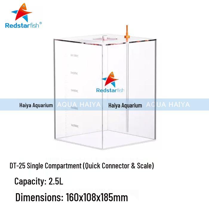 Red Sea Star DT45 Three-Compartment Clear Acrylic Sump Fish Tank Doser for Calcium, Magnesium, KH
Red Sea Star DT45 Three-Compartment Clear Acrylic Sump Fish Tank Doser for Calcium, Magnesium, KH