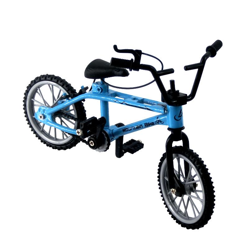 Мини-модель BMX-велосипеда на палец из сплава - Ретро-велосипед с двойной рамой синий
Мини-модель BMX-велосипеда на палец из сплава - Ретро-велосипед с двойной рамой синий