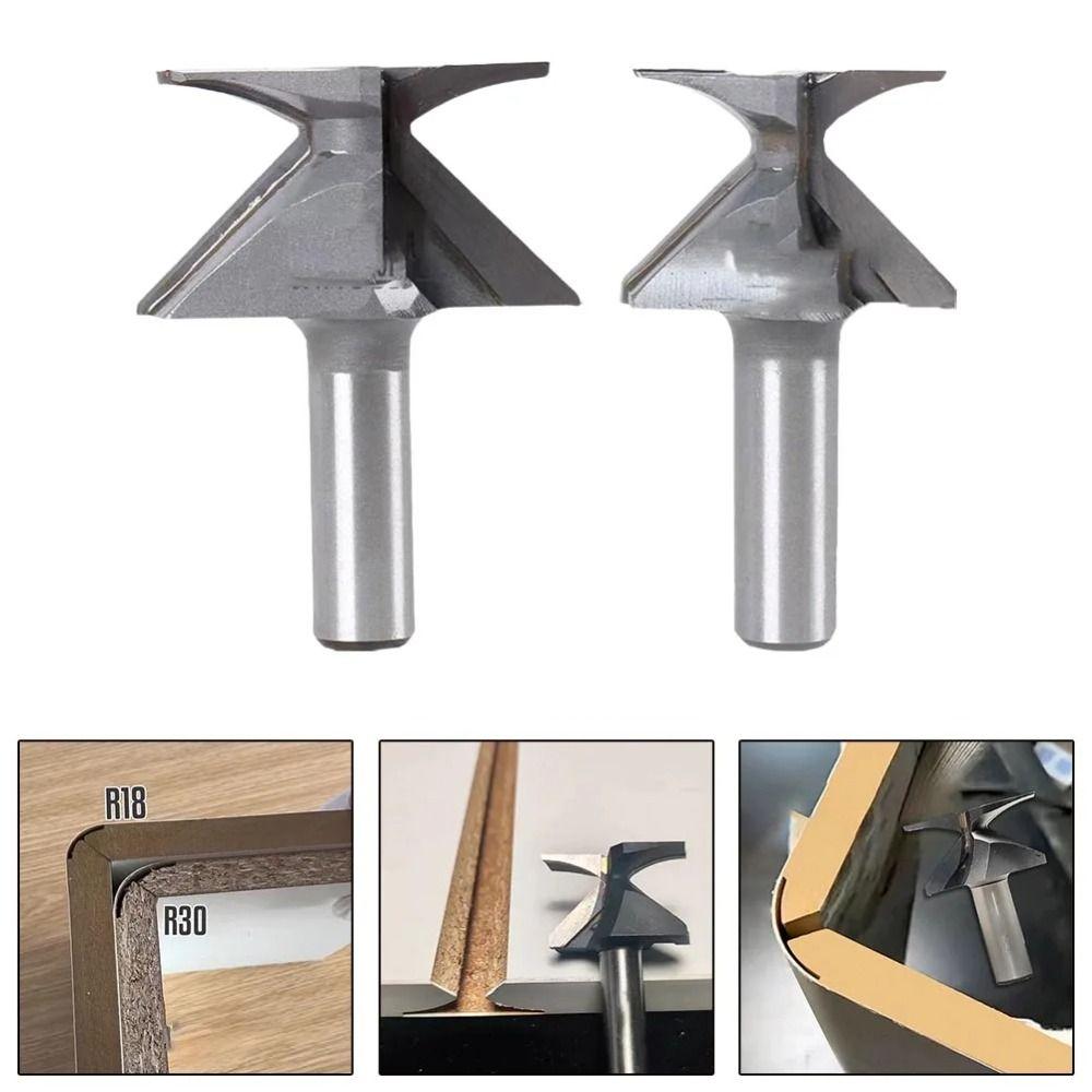 Solid Shank Router Bits Professional Milling Cutter Double Flute Router Bits Woodworking R18 серебряный
Solid Shank Router Bits Professional Milling Cutter Double Flute Router Bits Woodworking R18 серебряный