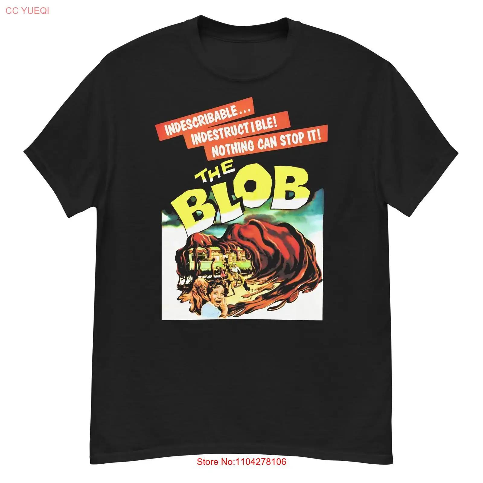 The Blob cult horror film fan art t shirt vintage Washed designer clothes fashion Stylish Versatile Comfortable homme 5XL різнокольоровий
The Blob cult horror film fan art t shirt vintage Washed designer clothes fashion Stylish Versatile Comfortable homme 5XL різнокольоровий