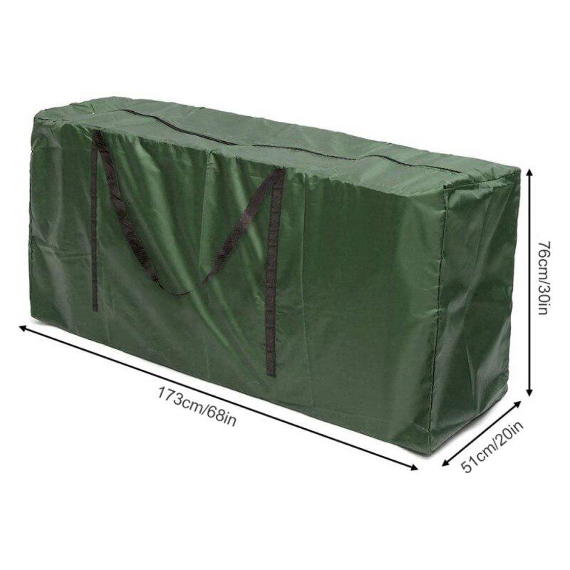 Multi-function Outdoor Garden Furniture Storage Bag Cushions Seat Protective Cover Waterproof Large Capacity Furniture Bag/ 173*76*51cm
Multi-function Outdoor Garden Furniture Storage Bag Cushions Seat Protective Cover Waterproof Large Capacity Furniture Bag/ 173*76*51cm
