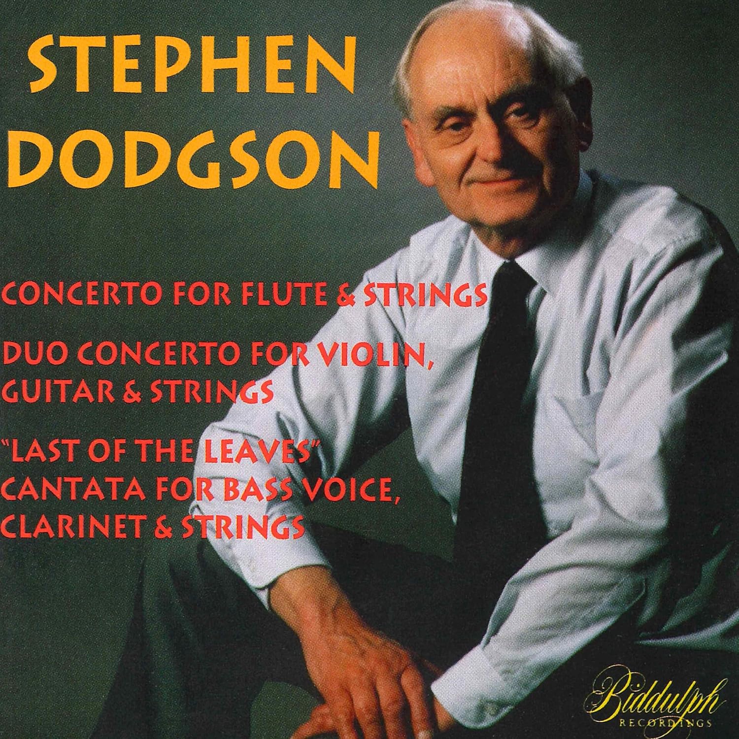 CD STEPHEN DODGSON - Dodgson: Orchestral & Vocal Works LAW013 Non Japan Classical Used
CD STEPHEN DODGSON - Dodgson: Orchestral & Vocal Works LAW013 Non Japan Classical Used