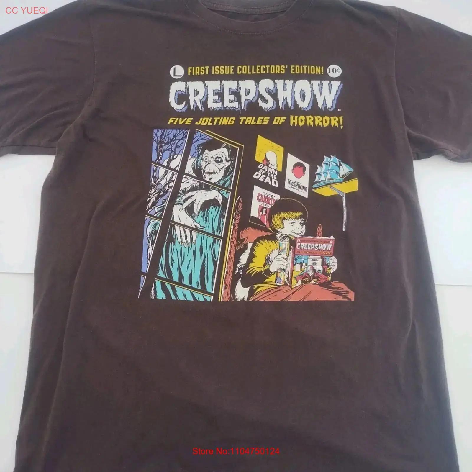 Creepshow T Shirt Mens Medium Brown Horror Y2K vintage Washed Comfortable Unisex Slightly Versatile Top For Everyday Wear 5XL різнокольоровий
Creepshow T Shirt Mens Medium Brown Horror Y2K vintage Washed Comfortable Unisex Slightly Versatile Top For Everyday Wear 5XL різнокольоровий