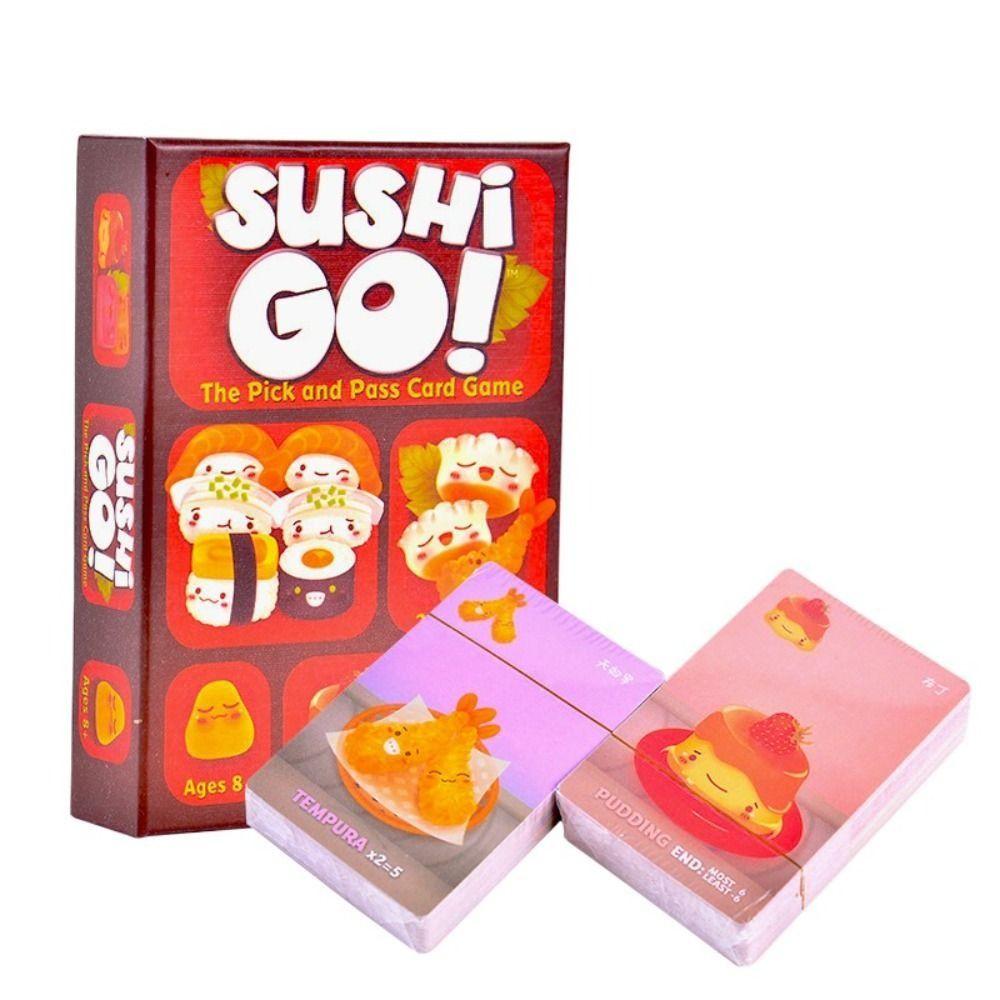 Family Casual Party Sushi Go Card Game Multiplayer Sushi Board Game Interactive Card Game A
Family Casual Party Sushi Go Card Game Multiplayer Sushi Board Game Interactive Card Game A