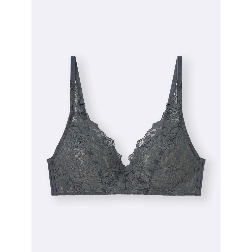 Мягкий бюстгальтер с глубоким вырезом Gu By Uniqlo без косточек 08 DARK GRAY/AB70 / CD65
Мягкий бюстгальтер с глубоким вырезом Gu By Uniqlo без косточек 08 DARK GRAY/AB70 / CD65