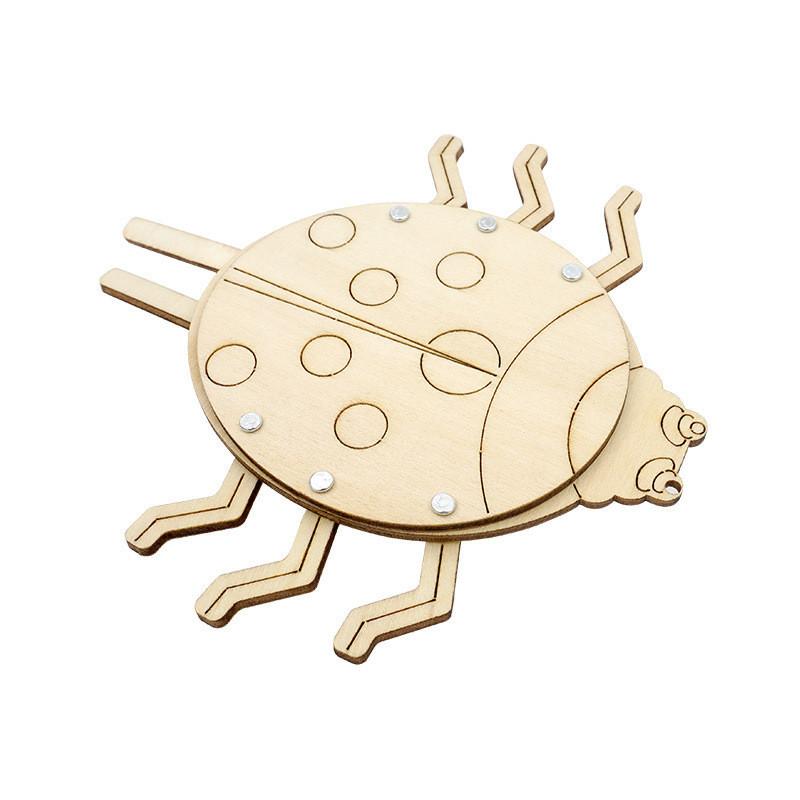Wooden Diy Seven-star Ladybug Kindergarten Educational Science Experiment Handmade Assembly Material
Wooden Diy Seven-star Ladybug Kindergarten Educational Science Experiment Handmade Assembly Material