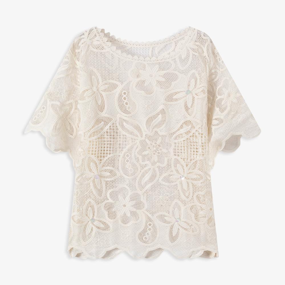 DIMANAF 2025 Новая футболка Женская Вязание Кружево Цветок Круглый вырез Ажурный Летний стиль Базовые топы Футболки Свободная одежда One Size бежевый
DIMANAF 2025 Новая футболка Женская Вязание Кружево Цветок Круглый вырез Ажурный Летний стиль Базовые топы Футболки Свободная одежда One Size бежевый