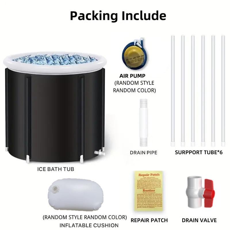 Storage Folding Air Ring Bath Bucket Ice Bath Bath World Cup Athletes Portable Hot and Cold Bath
Storage Folding Air Ring Bath Bucket Ice Bath Bath World Cup Athletes Portable Hot and Cold Bath