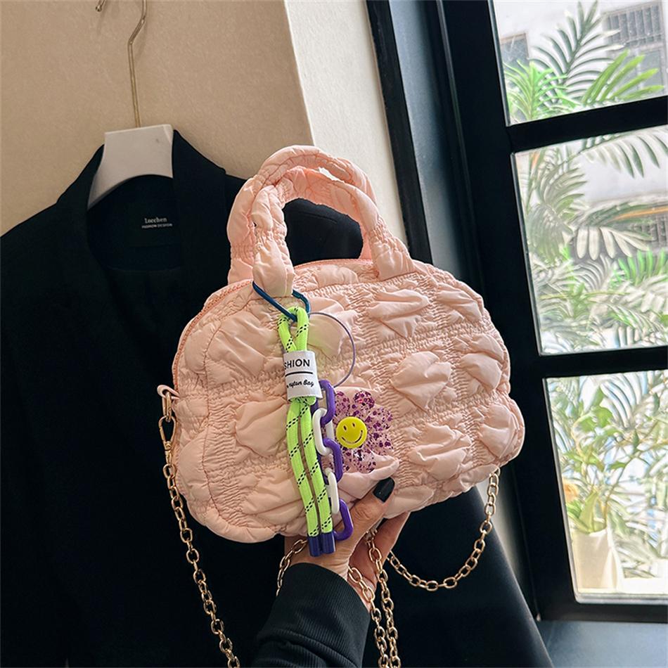 Nylon Plus Cotton Shoulder Bag For Women Crossbody Bags Padded Checked Bag Feminine Travel Bags Cute Bags Fashion Quality
Nylon Plus Cotton Shoulder Bag For Women Crossbody Bags Padded Checked Bag Feminine Travel Bags Cute Bags Fashion Quality