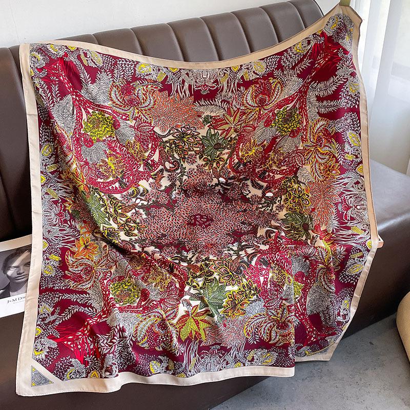 2026 New Arrrival Twill Silk Bandana Scarf for Women Square Hijab Neckerchief Floral Print Hair Shawl Wrap Foulard Headband
2026 New Arrrival Twill Silk Bandana Scarf for Women Square Hijab Neckerchief Floral Print Hair Shawl Wrap Foulard Headband