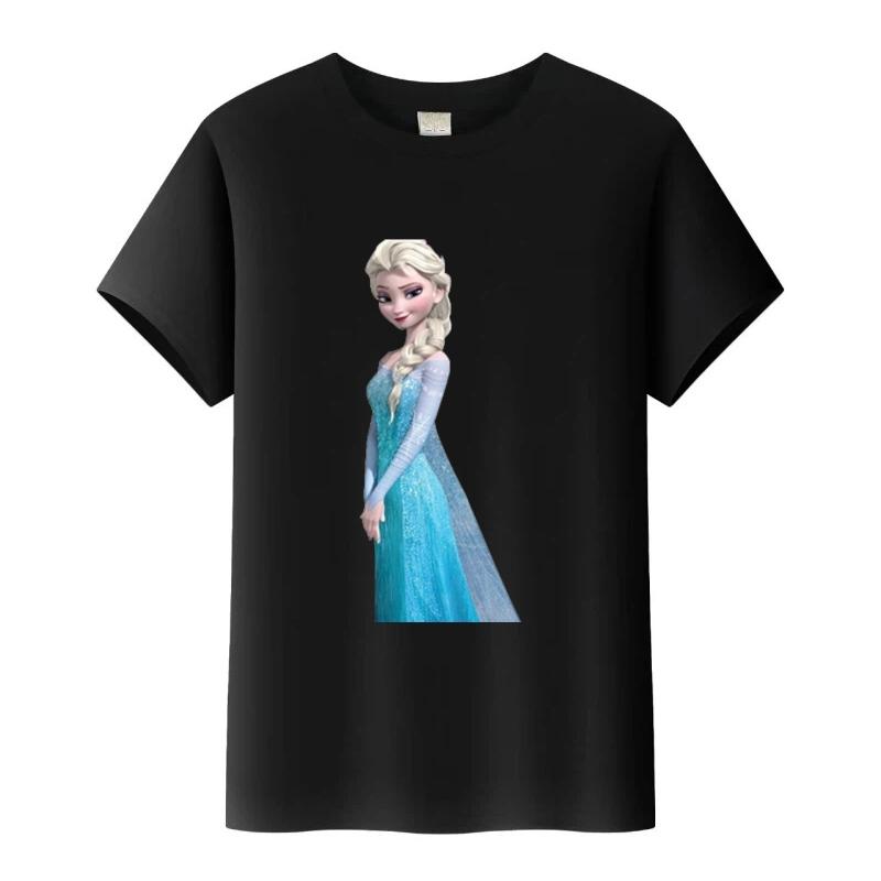 Sweet Disney Frozen Elsa Anna Cartoon Tees Loose T-shirt Streetwear Blouses Children Tops O-Neck Tshirt Girls Clothes Gift 160
Sweet Disney Frozen Elsa Anna Cartoon Tees Loose T-shirt Streetwear Blouses Children Tops O-Neck Tshirt Girls Clothes Gift 160