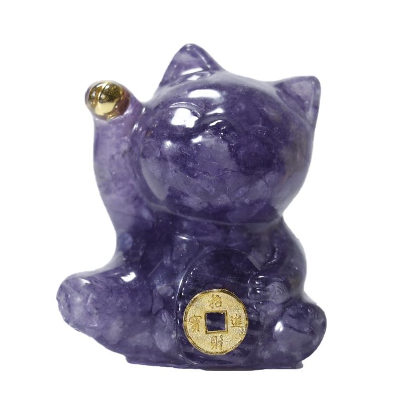 1 шт. Смола Счастливый Кот Кристалл Камень Домашнее Украшение Фигурка Животного Подарок
1 шт. Смола Счастливый Кот Кристалл Камень Домашнее Украшение Фигурка Животного Подарок