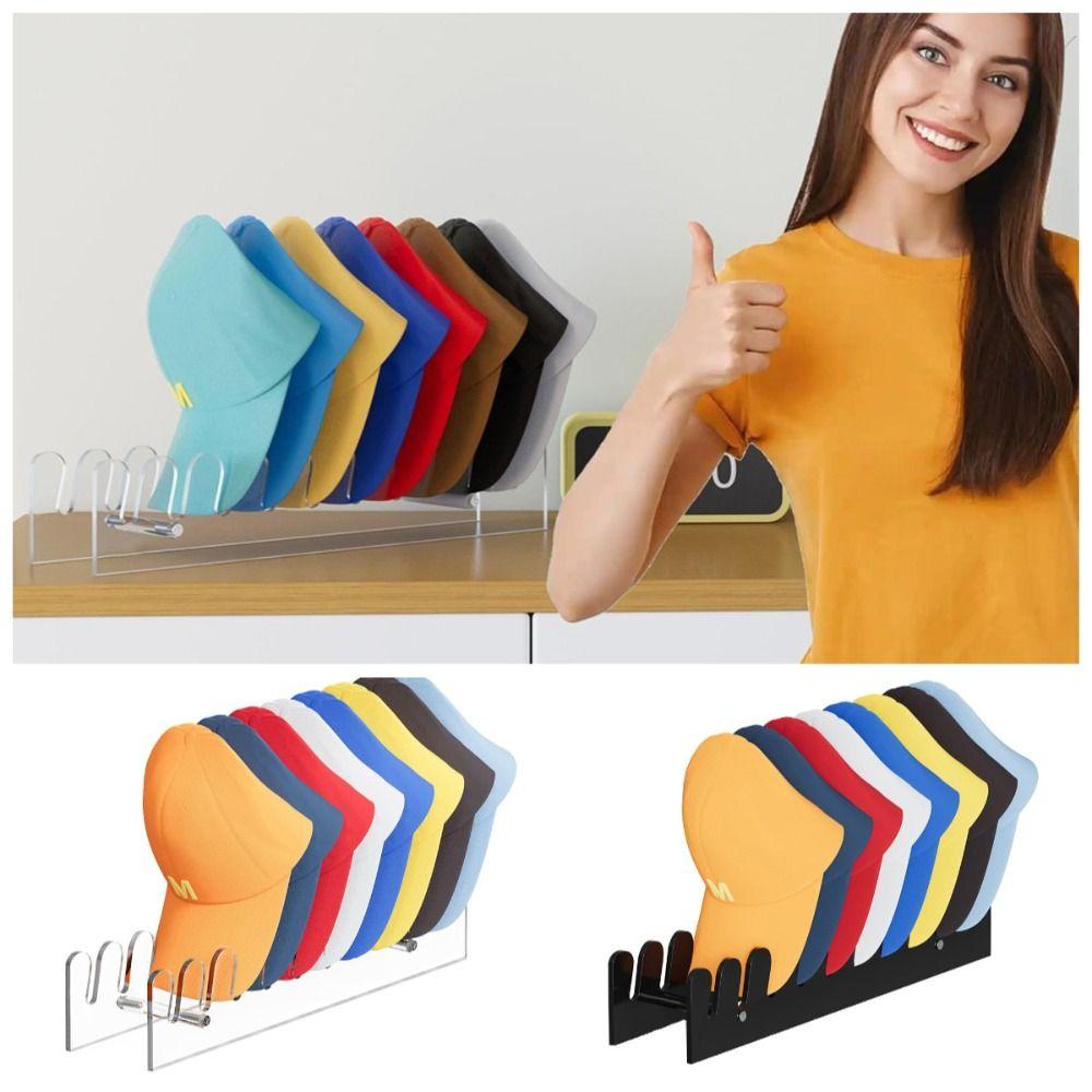 Acrylic Hat Stand for Baseball Caps Save Space Hat Organizer Baseball Cap Display Rack Desk чорний
Acrylic Hat Stand for Baseball Caps Save Space Hat Organizer Baseball Cap Display Rack Desk чорний