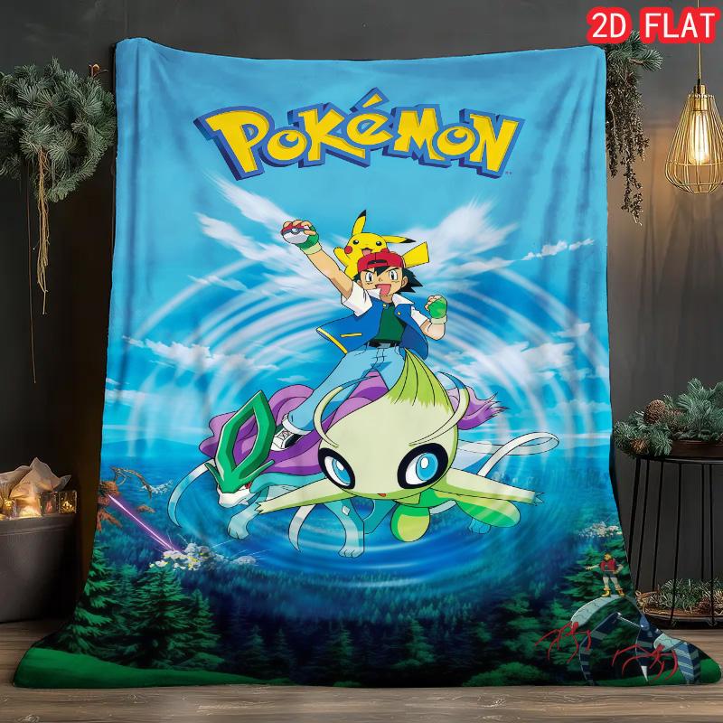 Pokemon Soft Flannel Blanket Warm Cozy Throw for Bed Sofa All Season Home Decor Perfect Gift for Kids and Fans THW 75x90cm
Pokemon Soft Flannel Blanket Warm Cozy Throw for Bed Sofa All Season Home Decor Perfect Gift for Kids and Fans THW 75x90cm