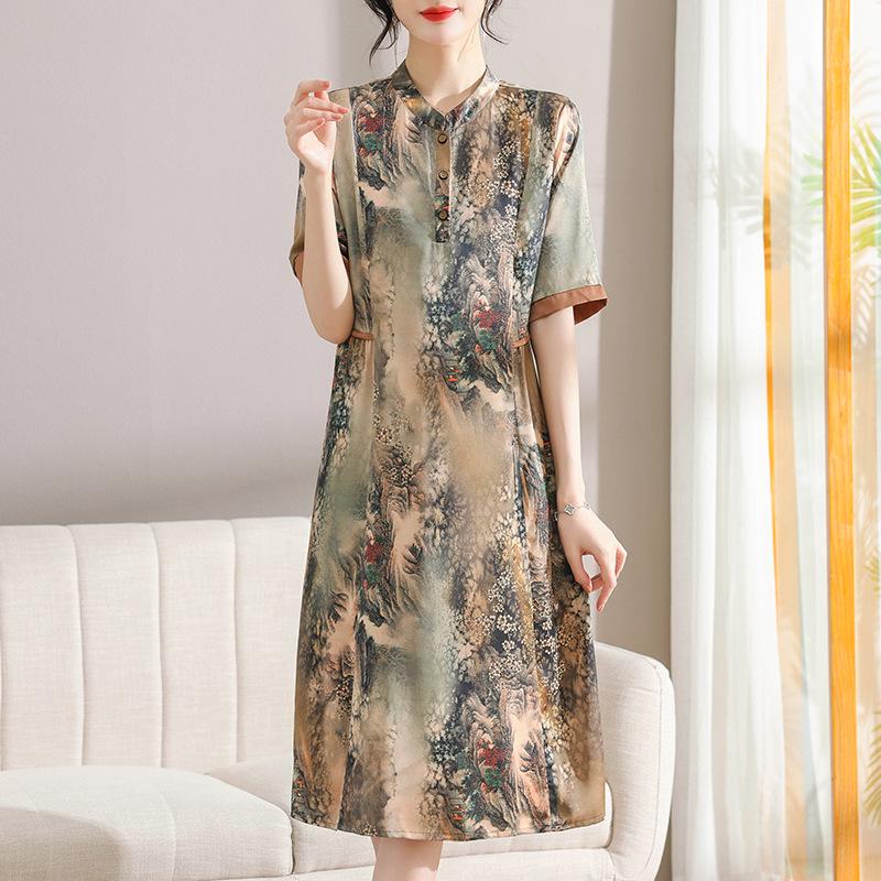 2026 Summer Collection: Plus-Size Loose Mid-Length Dress for Fashionable Middle-Aged and Elderly Women XL сірий колір
2026 Summer Collection: Plus-Size Loose Mid-Length Dress for Fashionable Middle-Aged and Elderly Women XL сірий колір