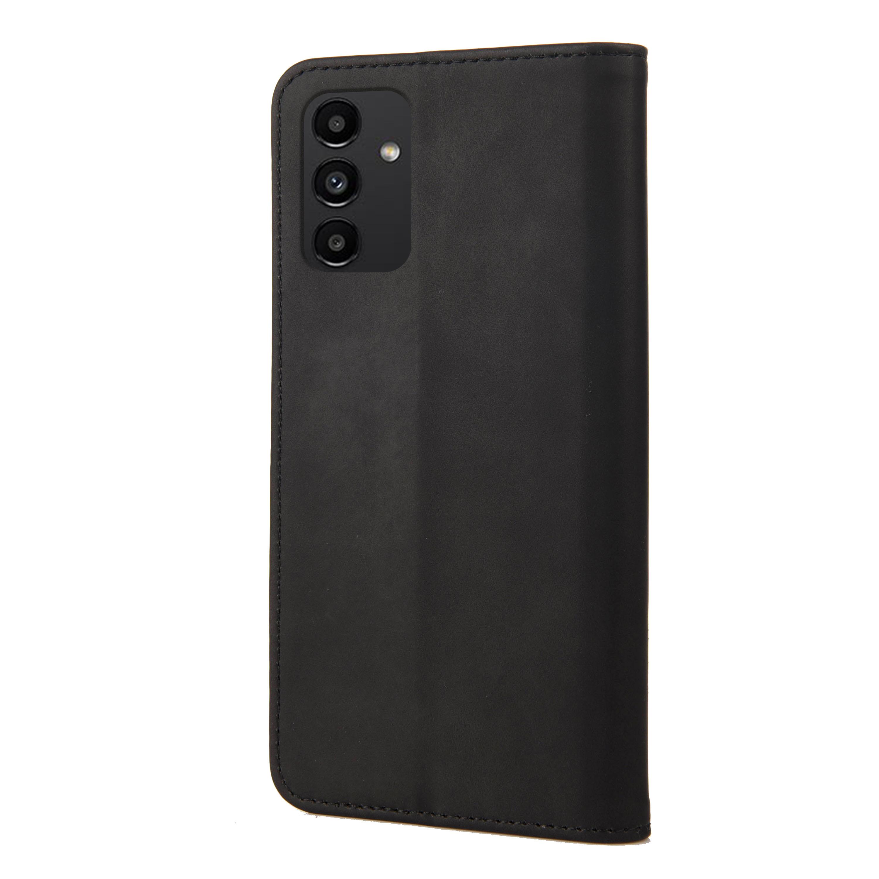 For Samsung Galaxy A13 4G Shockproof Splicing PU Leather Case Wallet Stand Skin-touch Phone Cover Black
For Samsung Galaxy A13 4G Shockproof Splicing PU Leather Case Wallet Stand Skin-touch Phone Cover Black