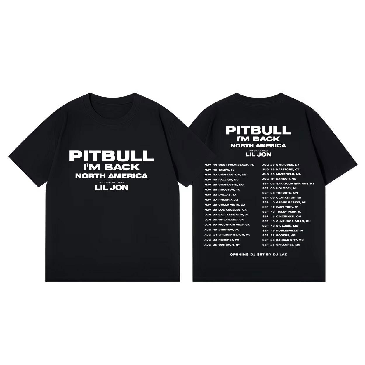 Rapper Pitbull Im Back Tour 2026 Tshirt Men Women Hip Hop Fashion Short Sleeve Tshirts Summer Casual Loose Cotton T Shirts 4XL
Rapper Pitbull Im Back Tour 2026 Tshirt Men Women Hip Hop Fashion Short Sleeve Tshirts Summer Casual Loose Cotton T Shirts 4XL