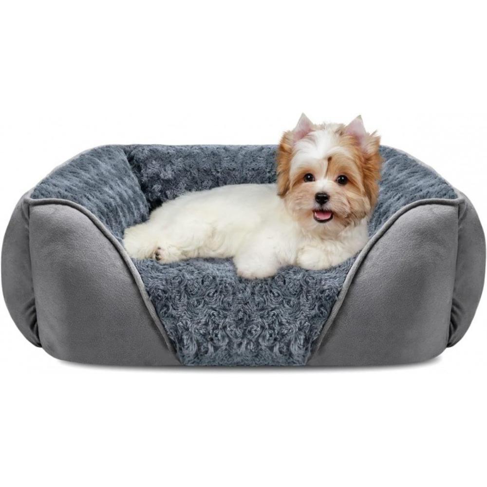 Plush Dog Bed Warm Rectangular Pet Kennel Cushion for Dogs Cat Calming Sofa Bed Pet Supplies Accessories 60x45cm хакі
Plush Dog Bed Warm Rectangular Pet Kennel Cushion for Dogs Cat Calming Sofa Bed Pet Supplies Accessories 60x45cm хакі