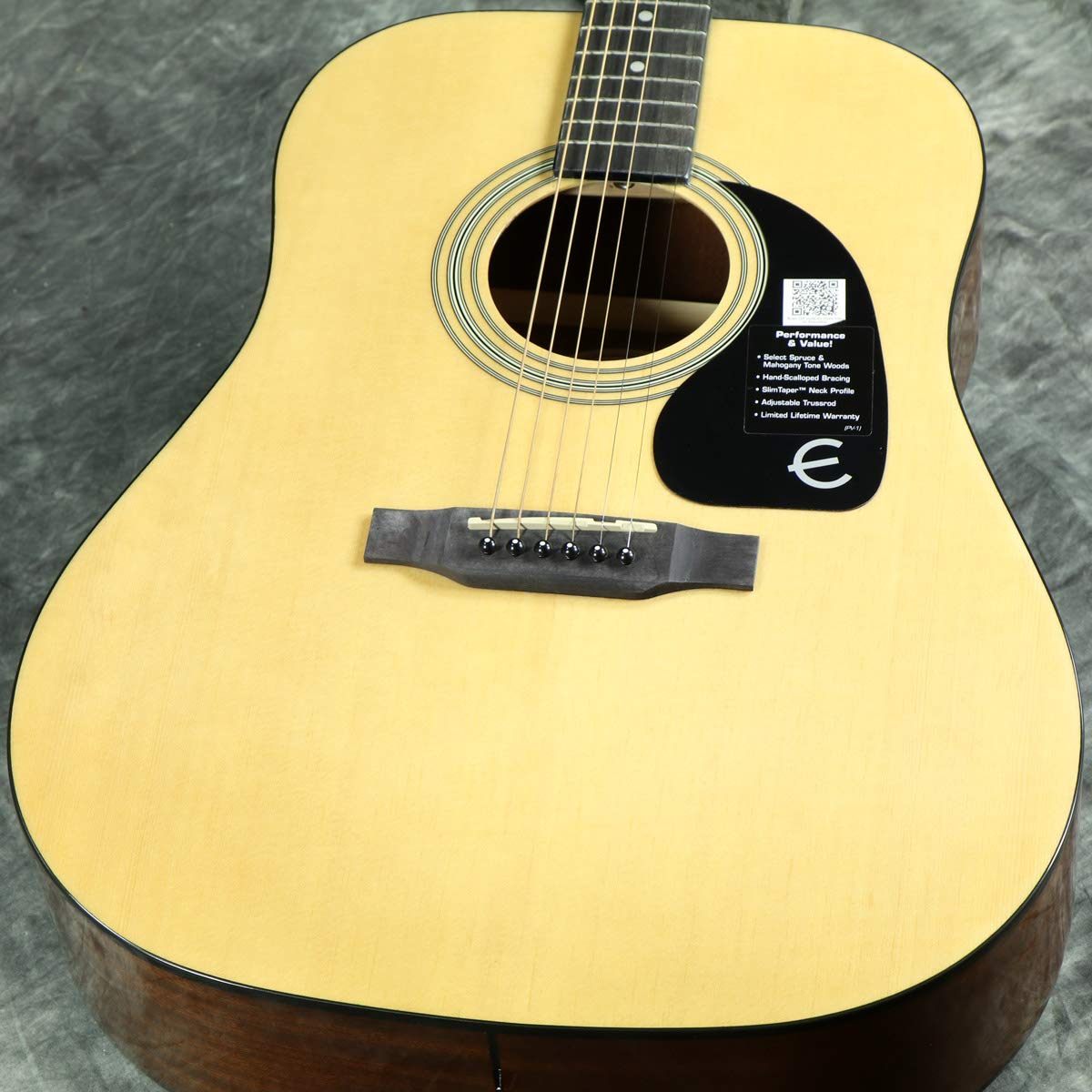 Акустическая гитара Epiphone NA Epiphone Вводная фолк-гитара для начинающих DR-100 чёрный
Акустическая гитара Epiphone NA Epiphone Вводная фолк-гитара для начинающих DR-100 чёрный