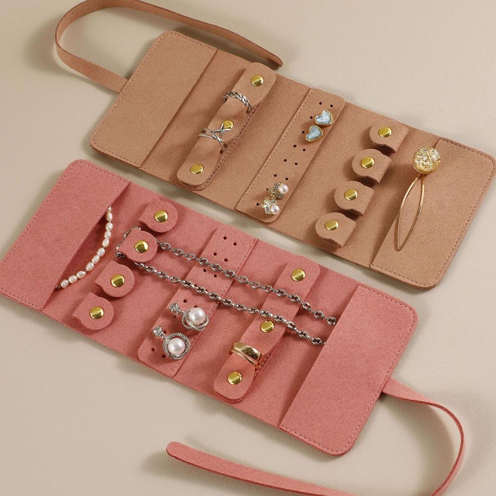 Travel Bags Multi-functional Jewelry Roll Bag Foldable Foldable Jewelry Case Travel коричневий
Travel Bags Multi-functional Jewelry Roll Bag Foldable Foldable Jewelry Case Travel коричневий