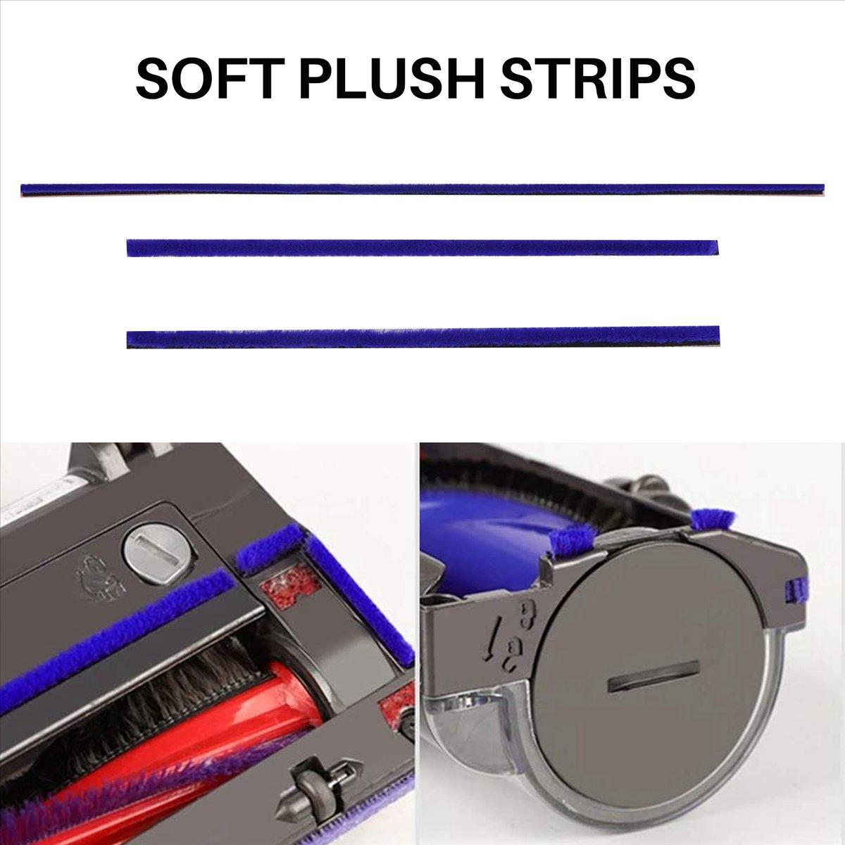 BHBL 3Pcs Soft Plush Strips for V6 V7 V8 V10 V11 Vacuum Cleaner Soft Roller Head Replacement Accessories Parts China Mainland
BHBL 3Pcs Soft Plush Strips for V6 V7 V8 V10 V11 Vacuum Cleaner Soft Roller Head Replacement Accessories Parts China Mainland