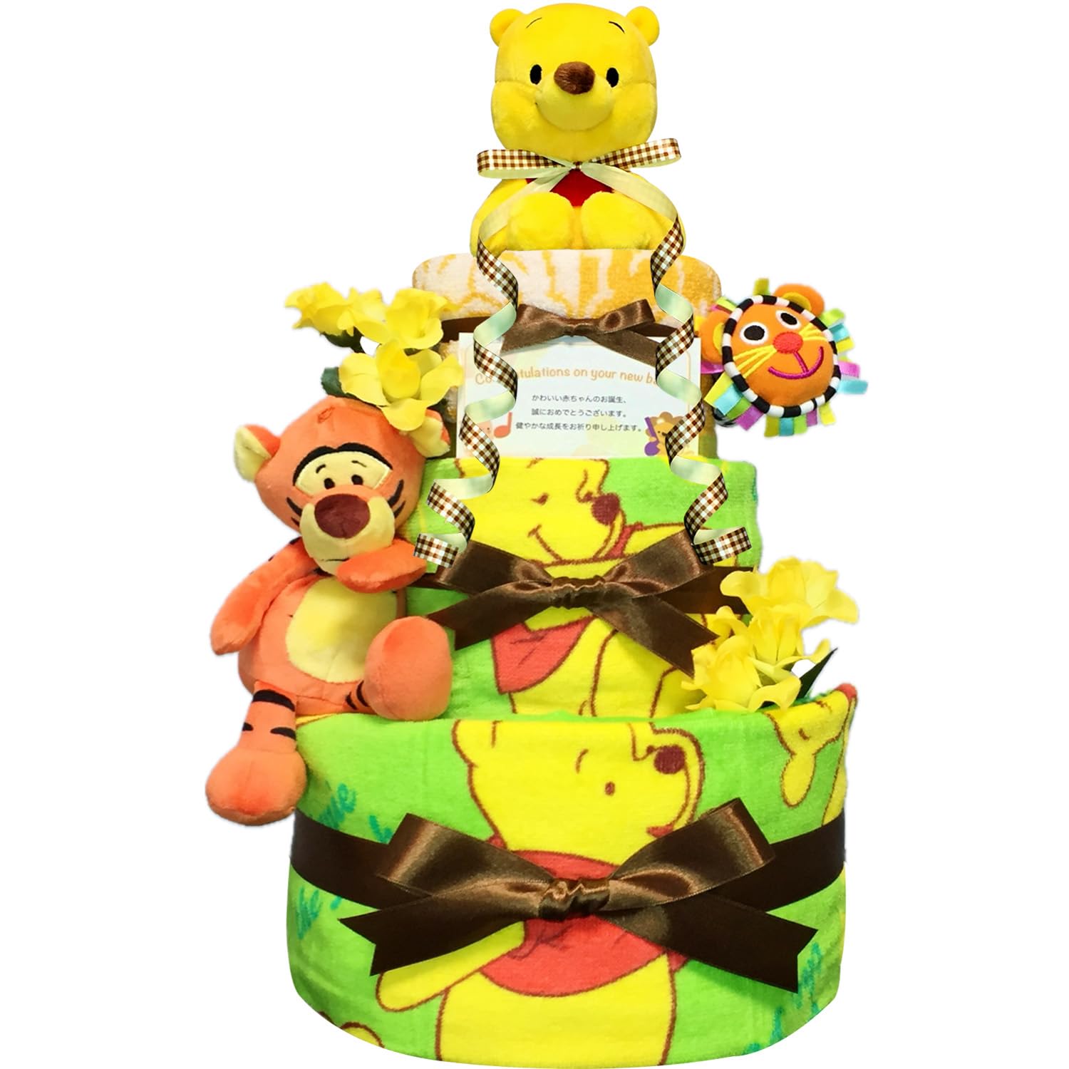 KanonBabys Diaper Cake for Boys and Winnie the Baby Shower 3 S 4001 Girls, Pooh, Gift, Tiers, Size,
KanonBabys Diaper Cake for Boys and Winnie the Baby Shower 3 S 4001 Girls, Pooh, Gift, Tiers, Size,