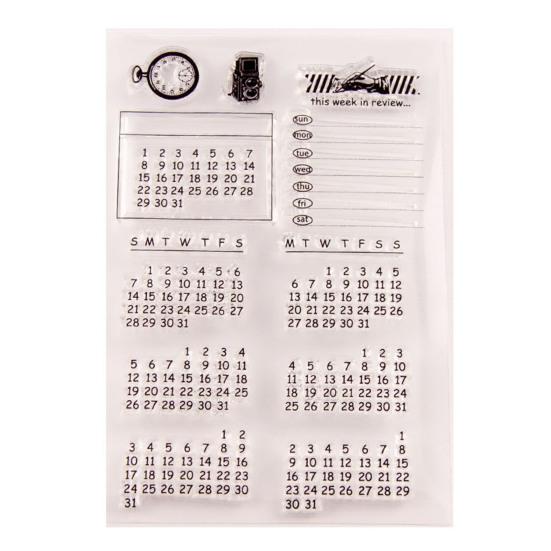 Clear Stamp DIY Exquisite TPR Practical Perpetual Calendar Seal Household Supplies чистий
Clear Stamp DIY Exquisite TPR Practical Perpetual Calendar Seal Household Supplies чистий