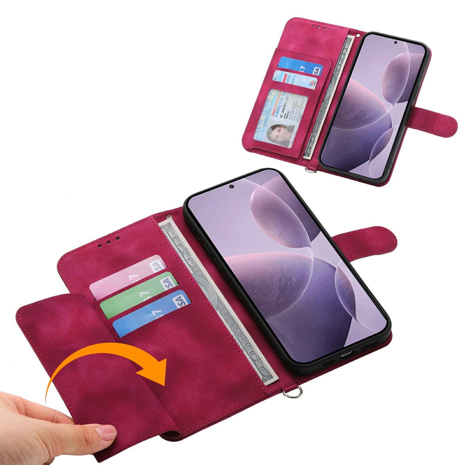 For Xiaomi Redmi K80 5G/Poco F7 Pro 5G Case Flower Pattern PU Leather Wallet Phone Cover with Strap Wine Red
For Xiaomi Redmi K80 5G/Poco F7 Pro 5G Case Flower Pattern PU Leather Wallet Phone Cover with Strap Wine Red