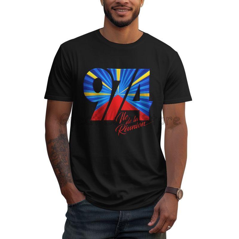 Custom 974 Reunion Island Logo Print Tshirt Men Cotton Graphic T Shirts Summer Casual Large Size Tees Tops Streetwear S6XL 4XL
Custom 974 Reunion Island Logo Print Tshirt Men Cotton Graphic T Shirts Summer Casual Large Size Tees Tops Streetwear S6XL 4XL