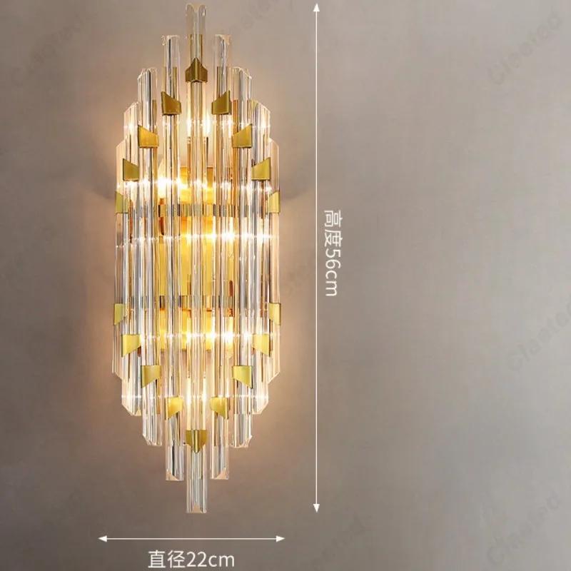 Современный минималистский хрустальный настенный светильник для кухни, обеденного стола, спальни, прикроватная светодиодная лампа, роскошный декоративный настенный светильник для отеля Tri color dimming
Современный минималистский хрустальный настенный светильник для кухни, обеденного стола, спальни, прикроватная светодиодная лампа, роскошный декоративный настенный светильник для отеля Tri color dimming