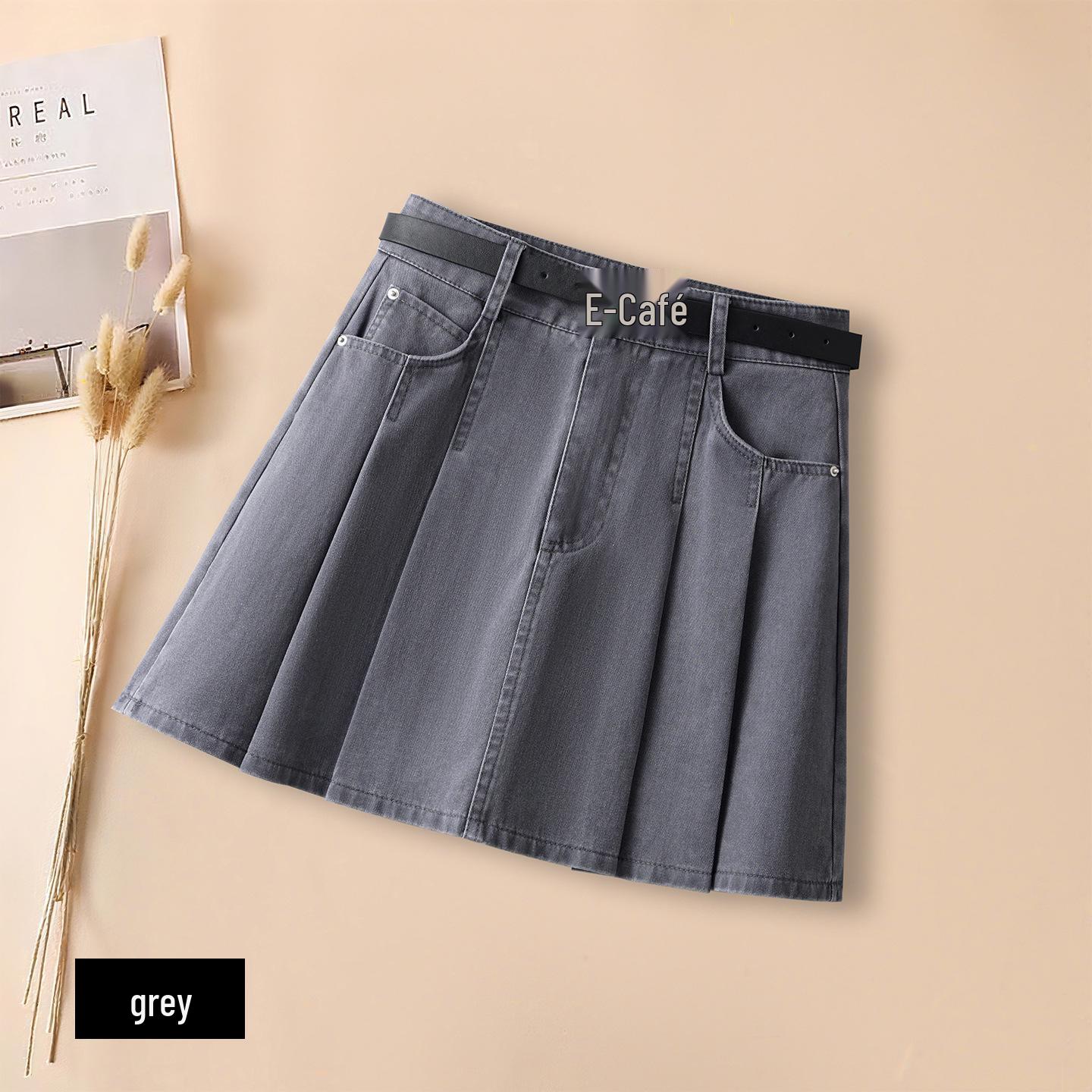 2026 New High-Waist American Retro Gray A-line Skirt for Women – Slimming Draped Umbrella Design for Spring/Summer XL/29 for 116-125 lbs
2026 New High-Waist American Retro Gray A-line Skirt for Women – Slimming Draped Umbrella Design for Spring/Summer XL/29 for 116-125 lbs