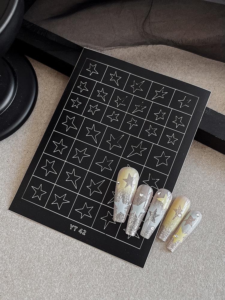 Hollow Out Fairy Nail Art Stickers: Airbrush Heart, Butterfly, Moon Designs
Hollow Out Fairy Nail Art Stickers: Airbrush Heart, Butterfly, Moon Designs
