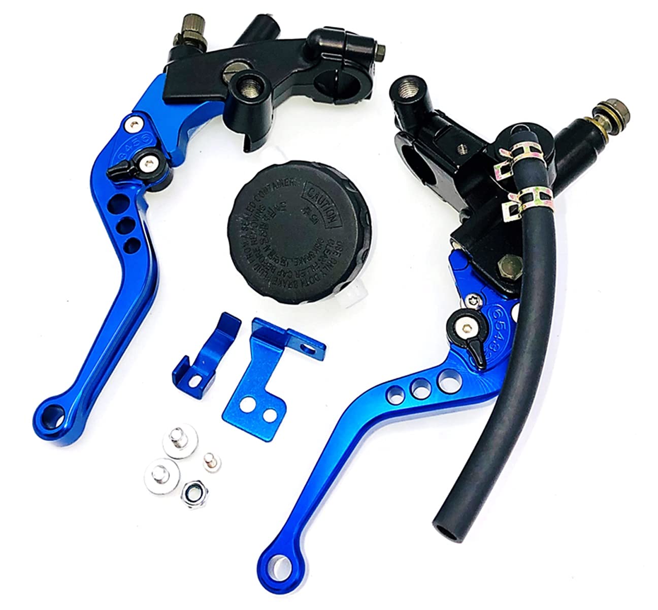 World Imp Motor Universal Motorcycle Adjustable Brake and Clutch Lever Set with Master Cylinder and Reservoir for and PCX Ninja, Monkey, CBR, NSR, синий
World Imp Motor Universal Motorcycle Adjustable Brake and Clutch Lever Set with Master Cylinder and Reservoir for and PCX Ninja, Monkey, CBR, NSR, синий