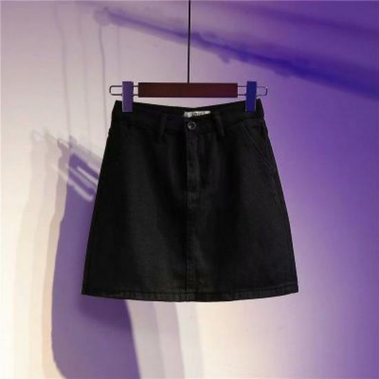 Джинсовая юбка миди большого размера - Повседневная юбка А-силуэта с высокой талией на весну/лето для женщин S чёрный
Джинсовая юбка миди большого размера - Повседневная юбка А-силуэта с высокой талией на весну/лето для женщин S чёрный