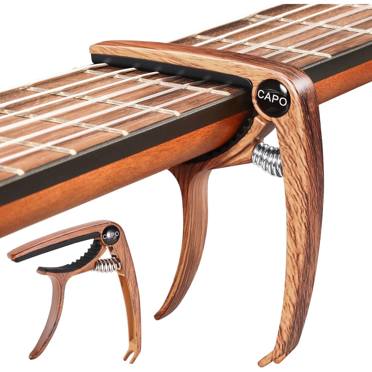 Capotasto Guitar Capo Zinc Alloy 1pc Guitar Capotasto Guitar Tone Correction Clip Lightweight Durable Various Colors Available (Dark Wood)
Capotasto Guitar Capo Zinc Alloy 1pc Guitar Capotasto Guitar Tone Correction Clip Lightweight Durable Various Colors Available (Dark Wood)
