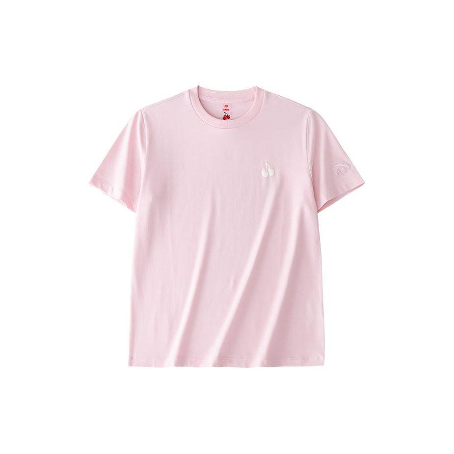Anta X Kirsh Collaboration Life Series Solid Color Cherry Pullover Short Sleeve T-Shirt Women T-Shirts Particle-Pink 162428146-2 XL
Anta X Kirsh Collaboration Life Series Solid Color Cherry Pullover Short Sleeve T-Shirt Women T-Shirts Particle-Pink 162428146-2 XL