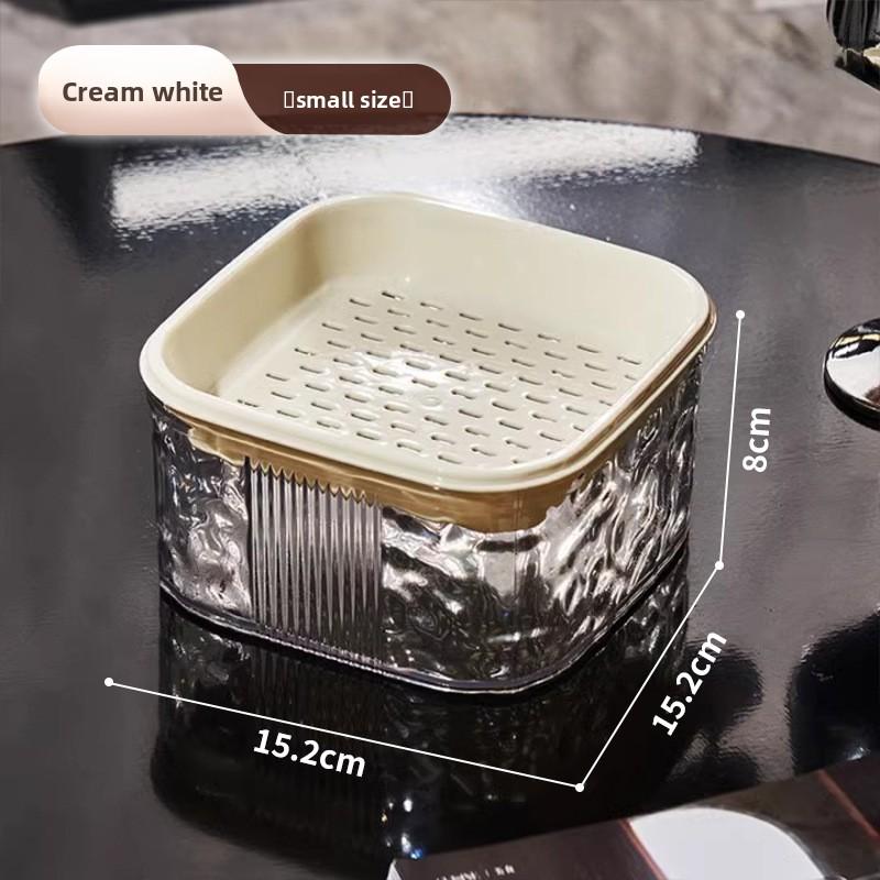Luxury-inspired Desktop Tea Strainer with Drip Tray and Storage Bucket Small білий/вершковий
Luxury-inspired Desktop Tea Strainer with Drip Tray and Storage Bucket Small білий/вершковий